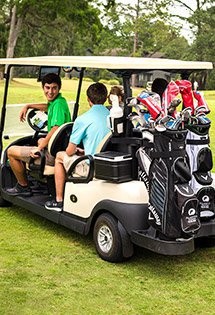 4 person golf cart