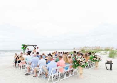 Beach Wedding at Palmetto Dunes Resort
